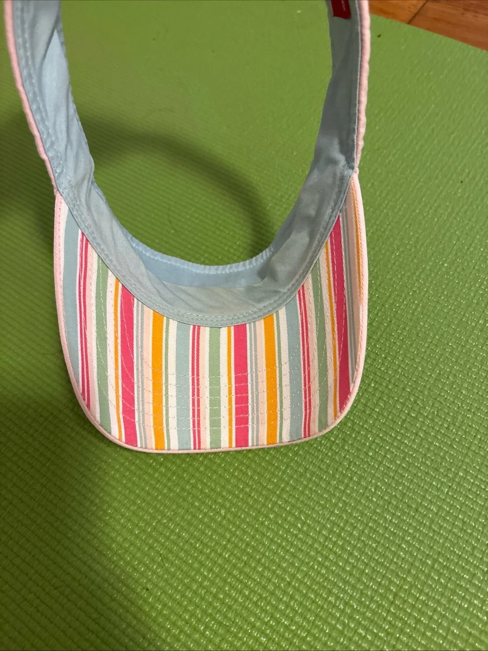 The Black Dog Cafe Martha's Vineyard Adjustable Visor Pink Vintage